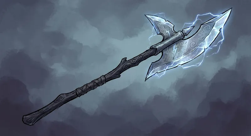 Skyforged Steel Weapon